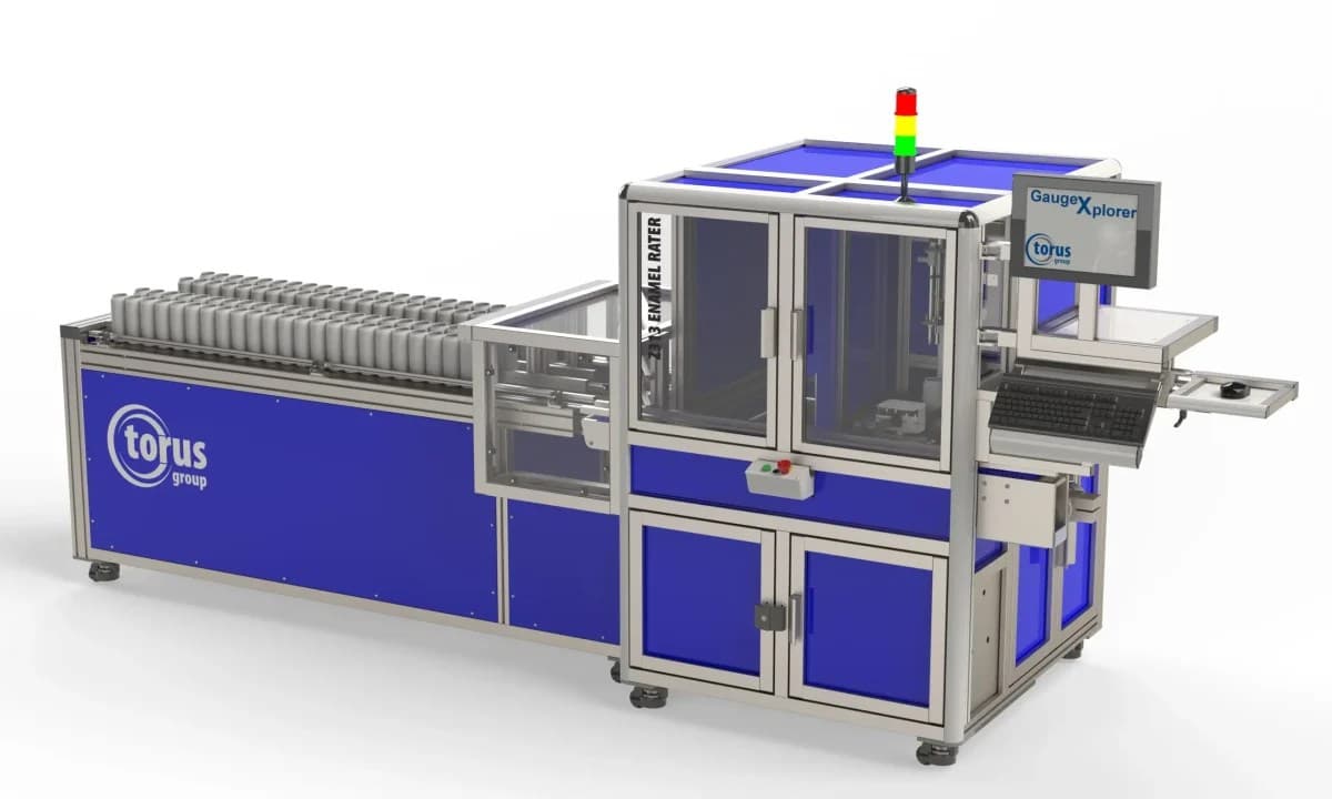 Imagem do equipamento Medidor Automático de Enamel Rating para Latas de Bebidas Z313 da marca TORUS